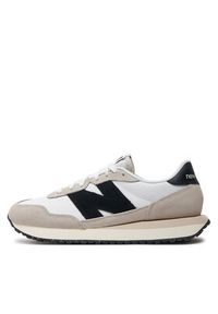 New Balance Sneakersy MS237SF Biały. Kolor: biały. Materiał: skóra #4