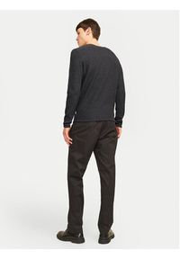 Jack & Jones - Jack&Jones Sweter Cooper 12258407 Szary Regular Fit. Kolor: szary. Materiał: bawełna