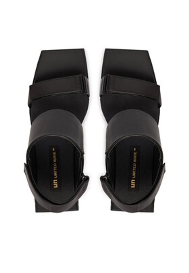 United Nude Sandały Brutt Sandal 109830116 Czarny. Kolor: czarny. Materiał: skóra