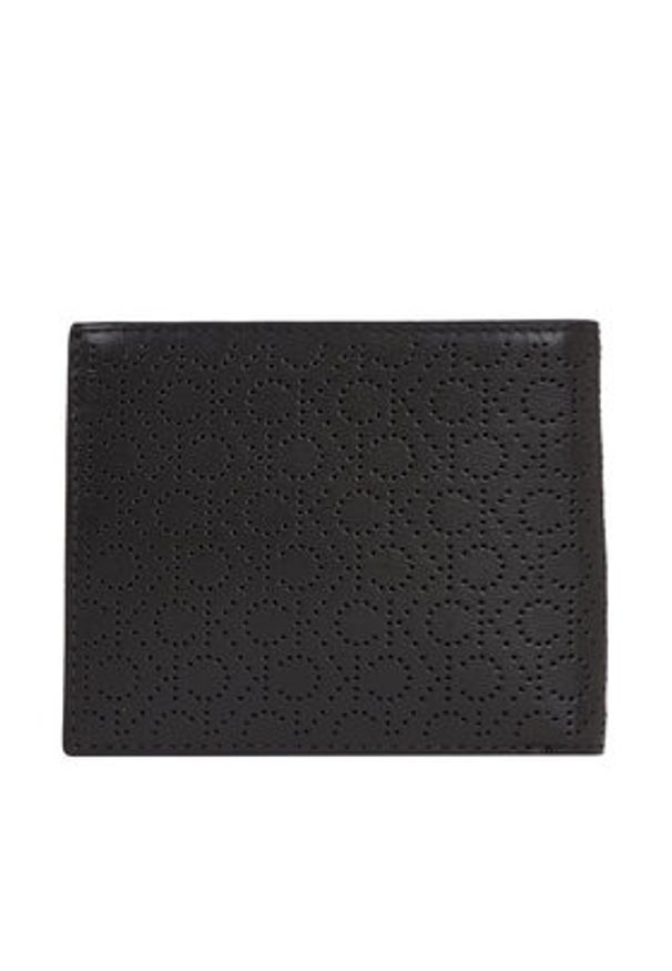 Calvin Klein Duży Portfel Męski Modern Bar Bifold 5Cc W/Coin K50K511835 Czarny. Kolor: czarny. Materiał: skóra