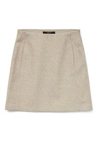 Vero Moda Spódnica ołówkowa Fortuneallison 10253954 Beżowy Slim Fit. Kolor: beżowy. Materiał: syntetyk