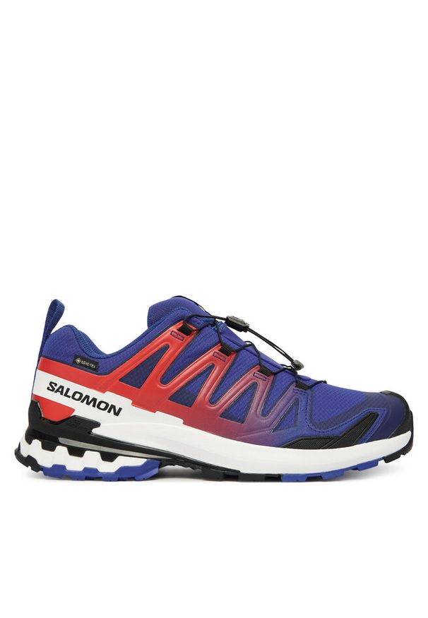 salomon - Buty do biegania Salomon. Kolor: niebieski. Technologia: Gore-Tex