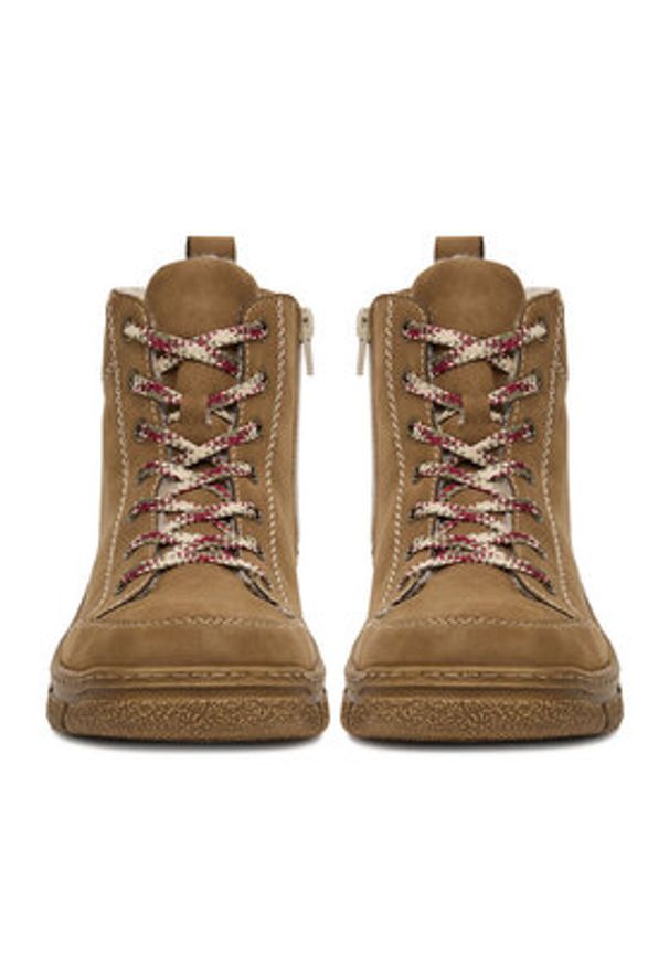 Rieker Trzewiki CEO-72320-24 Brązowy. Kolor: brązowy. Materiał: syntetyk, materiał