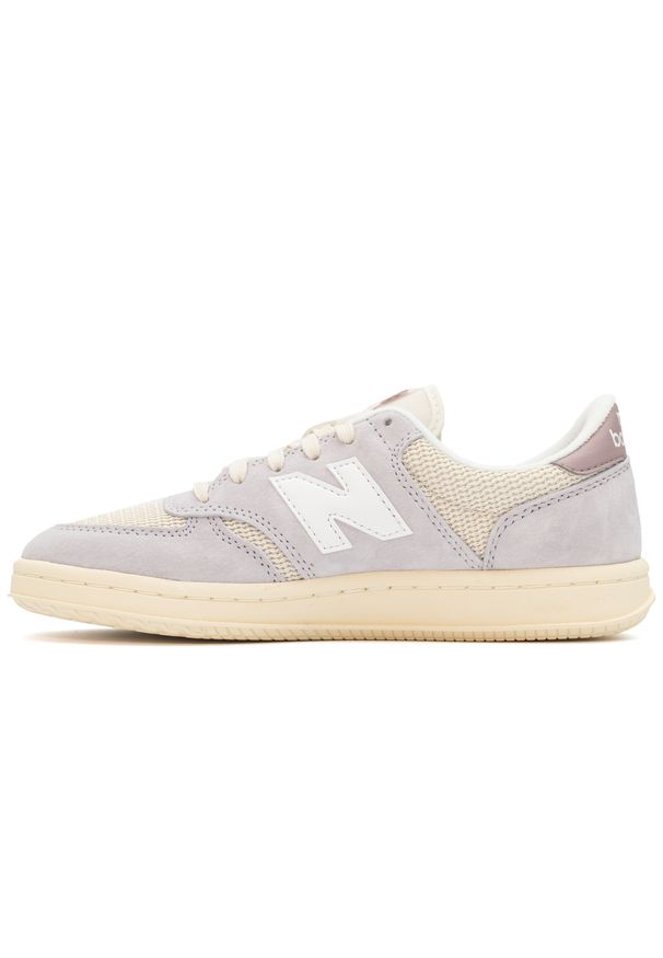 Buty unisex New Balance CT500GC – szare. Kolor: szary. Materiał: nubuk, skóra, zamsz, guma. Szerokość cholewki: normalna. Sport: tenis