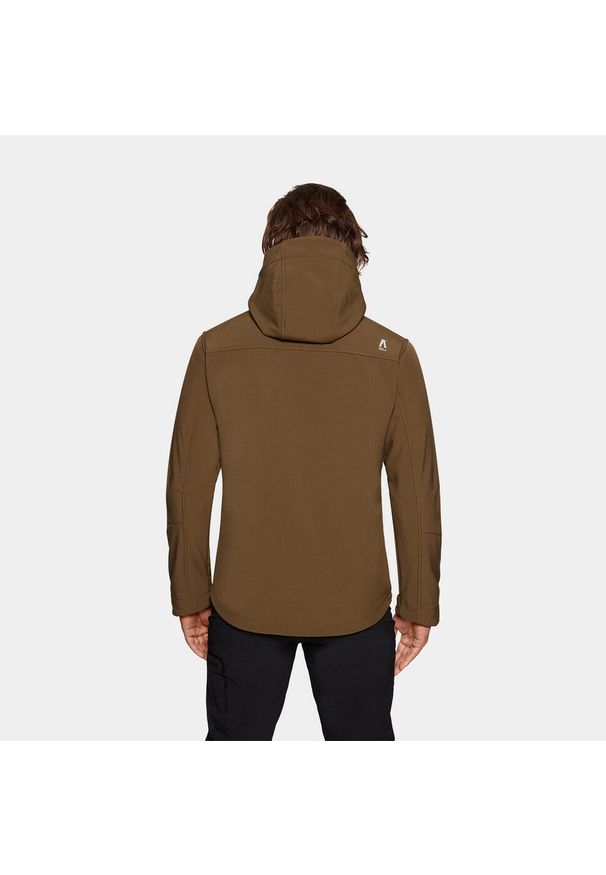 Kurtka męska softshell Alpinus ASO. Kolor: zielony. Materiał: softshell. Sport: turystyka piesza