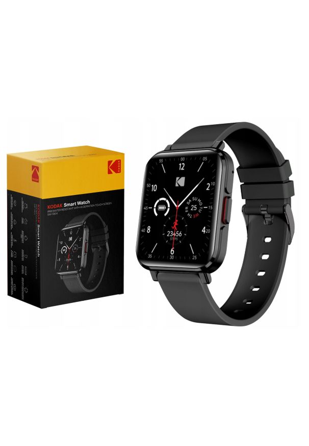 Zegarek Smartwatch IP68 GPS Tętno Saturacja 10 dni Czuwania / Kodak SW-7204. Rodzaj zegarka: smartwatch