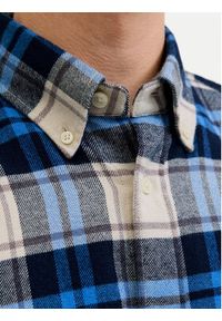 Jack & Jones Koszula Blubarkley 12286224 Granatowy Regular Fit. Kolor: niebieski. Materiał: bawełna #3