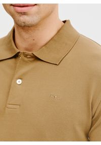 Pako Lorente - PAKO LORENTE – Oliwkowe polo longsleeve. Okazja: na co dzień. Typ kołnierza: polo. Kolor: oliwkowy, czarny, niebieski. Materiał: bawełna, elastan. Długość rękawa: długi rękaw. Długość: długie. Styl: casual #4