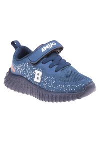 BEJO - Dziewczęce Buty Sportowe Biruta. Okazja: na spacer. Kolor: niebieski, wielokolorowy, pomarańczowy. Sport: turystyka piesza #1