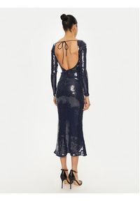 BARDOT - Bardot Sukienka koktajlowa 58859DB Granatowy Regular Fit. Kolor: niebieski. Materiał: syntetyk. Styl: wizytowy #6