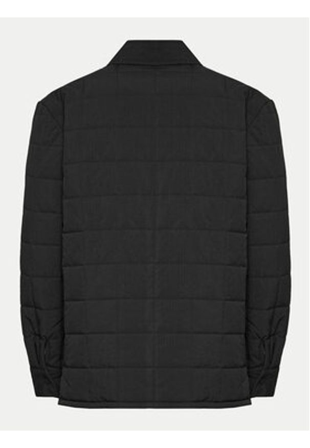 Rains Koszula Giron Liner Overshirt T1 19420 Czarny Regular Fit. Kolor: czarny. Materiał: syntetyk