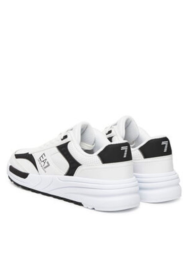 EA7 Emporio Armani Sneakersy 7X000360 AF19082 MZ021 Biały. Kolor: biały. Materiał: materiał