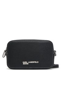 Karl Lagerfeld Jeans Torebka A3W30012 Czarny. Kolor: czarny. Materiał: skórzane #3