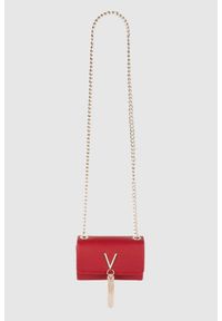 Valentino by Mario Valentino - VALENTINO Mała czerwona kopertówka Divina Pochette. Kolor: czerwony