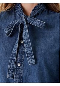 United Colors of Benetton - United Colors Of Benetton Koszula jeansowa 5RZKDQ0BE Niebieski Regular Fit. Kolor: niebieski. Materiał: bawełna #4