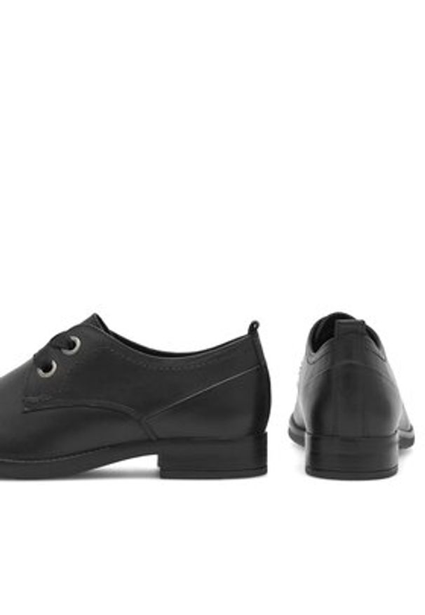 Lasocki Oxfordy WI23-DALIA2-01 Czarny. Kolor: czarny. Materiał: skóra