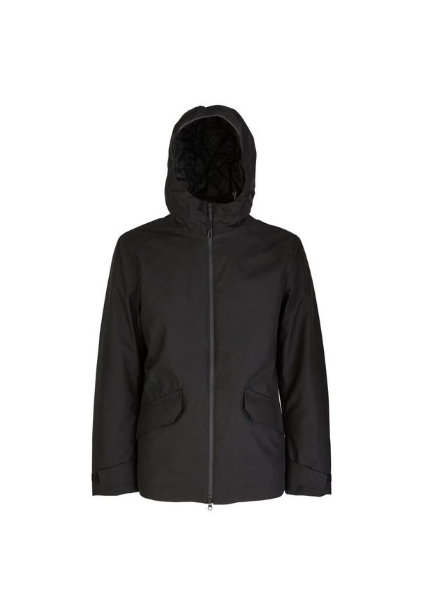 Geox - Kurtka GEOX M CLINTFORD Czarny. Kolor: czarny. Materiał: tkanina