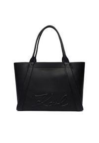 Karl Lagerfeld - KARL LAGERFELD Torebka B1W30066 Czarny. Kolor: czarny. Materiał: skórzane #1