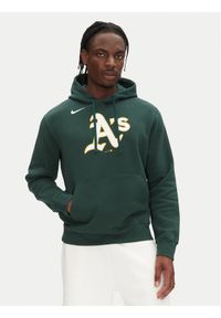 Nike Bluza NKDK-3EY-FZ-CKX Zielony Regular Fit. Kolor: zielony. Materiał: bawełna