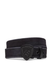 Blauer Pasek Męski S5SHIL02/BEL Czarny. Kolor: czarny. Materiał: materiał