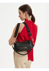 Love Moschino - LOVE MOSCHINO Torebka JC4288PP0OK1400A Czarny. Kolor: czarny. Materiał: skórzane #1