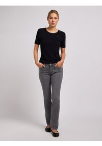 Lee - LEE DAMSKIE SPODNIE JEANSOWE LEE ELLY ASH STONE 112349598 #5