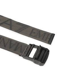 EA7 Emporio Armani Pasek Męski 245069 2F905 06354 Khaki. Kolor: brązowy. Materiał: materiał #2