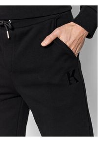 Karl Lagerfeld - KARL LAGERFELD Spodnie dresowe 705894 500900 Czarny Regular Fit. Kolor: czarny. Materiał: bawełna #4
