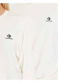 Converse Bluza Standard Fit Left Chest Star Chev Emb Crew Ft 10023861-A09 Écru Regular Fit. Materiał: bawełna