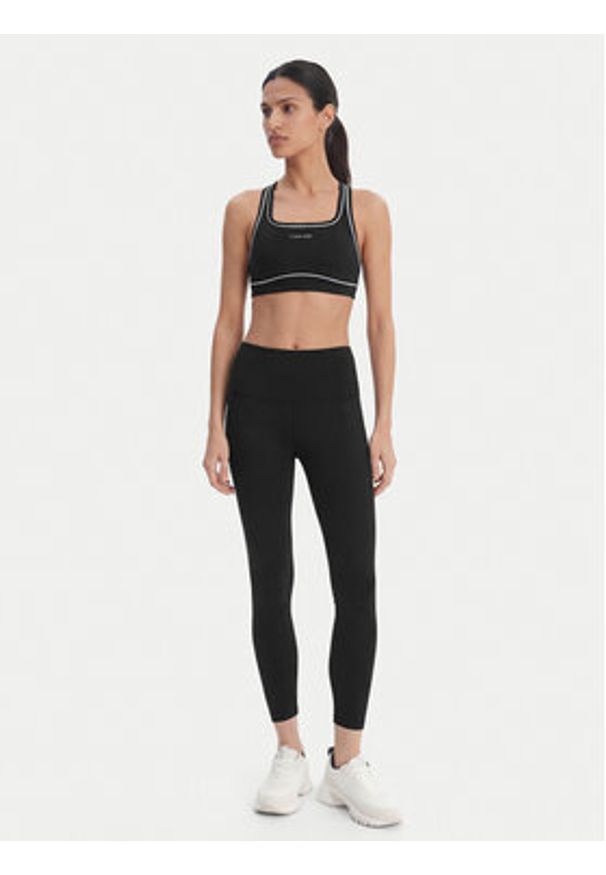 Calvin Klein Performance Biustonosz sportowy Icon LVGWS6K349 Czarny. Kolor: czarny. Materiał: syntetyk