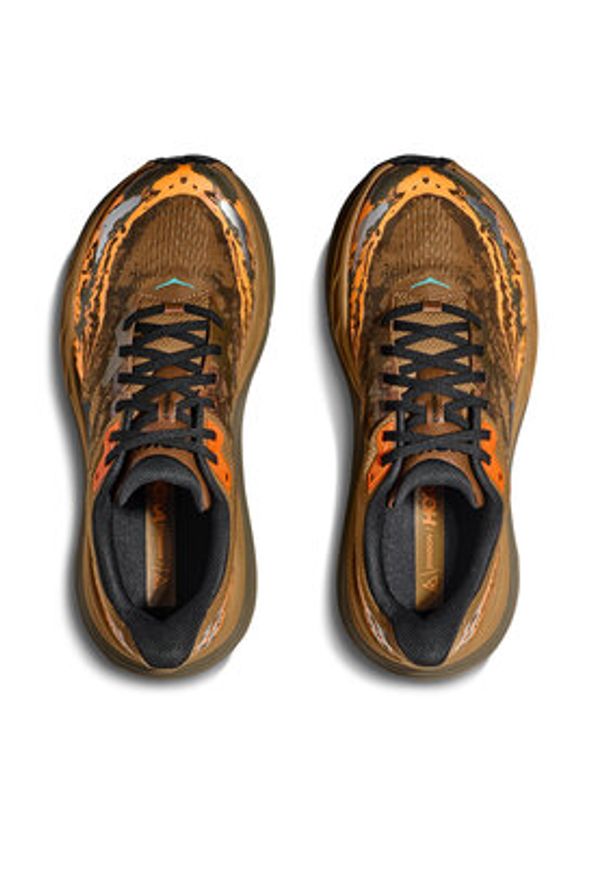 HOKA - Hoka Buty do biegania Stinson 7 1141530 Brązowy. Kolor: brązowy. Materiał: materiał
