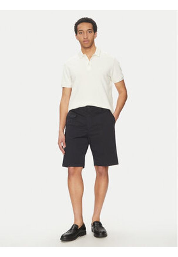 Liu Jo Szorty materiałowe QA5199 T8588 Granatowy Regular Fit. Kolor: niebieski. Materiał: bawełna