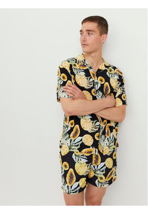 Jack & Jones Koszula Luke Tampa 12250537 Kolorowy Relaxed Fit. Materiał: wiskoza. Wzór: kolorowy