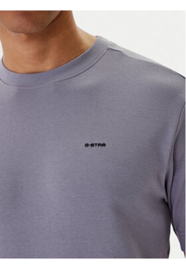G-Star RAW - G-Star Raw T-Shirt D28609-C812 Szary Regular Fit. Kolor: szary. Materiał: bawełna