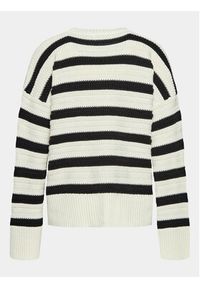 Moss Copenhagen Sweter Mschjillena 17745 Écru Casual Fit. Okazja: na co dzień. Materiał: bawełna. Styl: casual #3