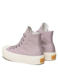 Converse Trampki Chuck Taylor All Star Lift Platform Canvas A05014C Fioletowy. Kolor: fioletowy. Materiał: materiał. Obcas: na platformie #3