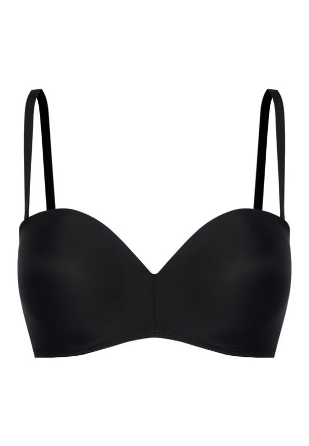 YSABEL MORA - Ysabel Mora Biustonosz bardotka 10017 Czarny. Kolor: czarny. Materiał: syntetyk