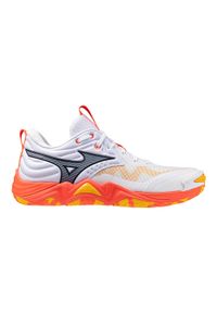 Buty halowe Mizuno Wave Momentum Elite. Kolor: biały. Model: Mizuno Wave. Sport: siatkówka #1