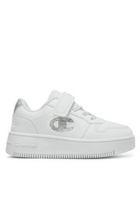 Champion Sneakersy Low Cut Shoe Rebound Plat Metal G Ps S32751-WW001 Biały. Kolor: biały. Materiał: skóra #1
