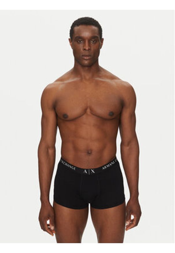 Armani Exchange Komplet 3 par bokserek XM000871 AF13682 MC061 Czarny. Kolor: czarny. Materiał: bawełna