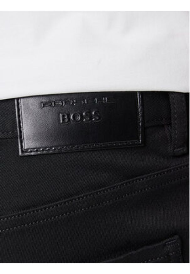 BOSS Jeansy C-Taber PS 50550924 Czarny Tapered Fit. Kolor: czarny