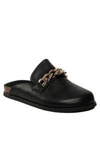 Pieces Klapki Ikana 17136349 Czarny. Kolor: czarny