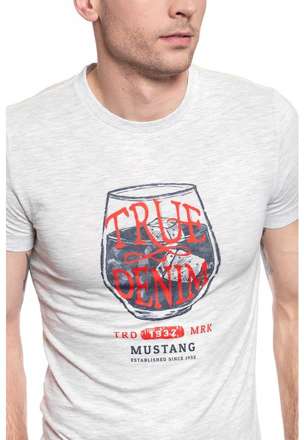 Mustang - MUSTANG Aaron C Print 1009512 2064. Wzór: nadruk