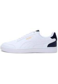 Buty Puma Shuffle. Kolor: biały. Materiał: skóra ekologiczna, tkanina, materiał, syntetyk. Sport: turystyka piesza #1