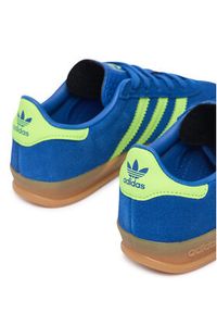 Adidas - adidas Sneakersy Gazelle Indoor KJ2302 Niebieski. Kolor: niebieski. Materiał: skóra, zamsz. Model: Adidas Gazelle #2