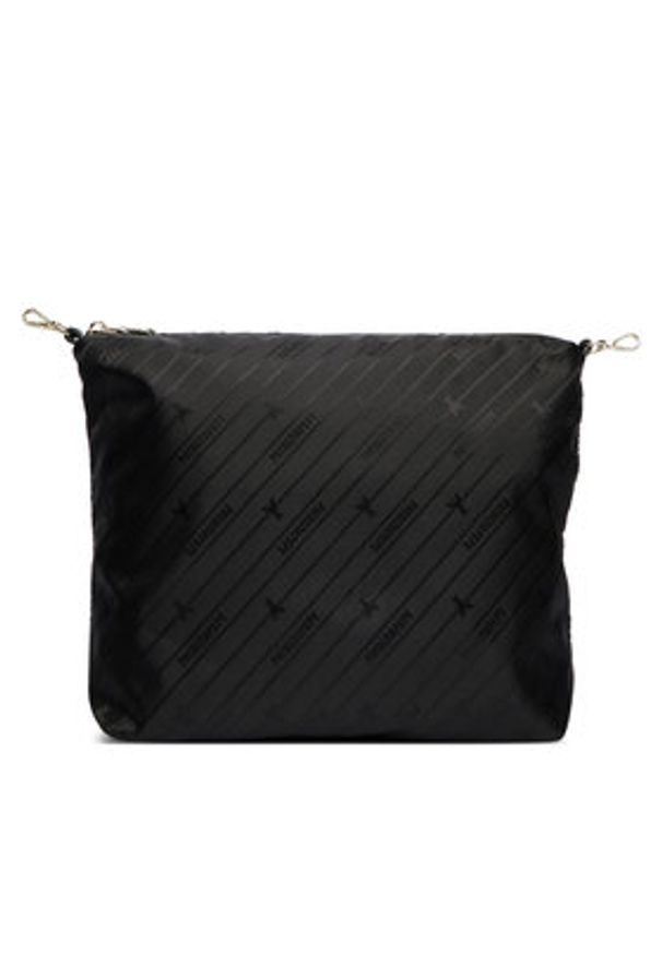 Patrizia Pepe Torebka 8B0287/L148-K103 Czarny. Kolor: czarny. Materiał: skórzane