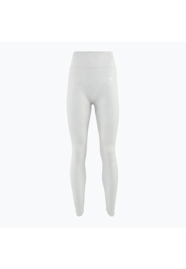 GYM SHARK - Legginsy treningowe damskie Gymshark Vital Rise. Kolor: szary