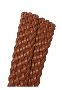 DeeZee Pasek Damski B20003 Brązowy. Kolor: brązowy. Materiał: skóra