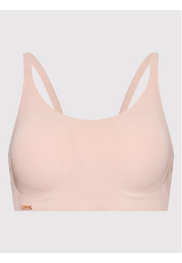 SELMARK - Selmark Biustonosz top One 10630 Różowy. Kolor: różowy. Materiał: syntetyk