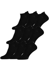 XTREME SOCKSWEAR - Xtreme Skarpety do tenisówek fitness, 9 par, Czarny. Kolor: czarny. Sport: fitness